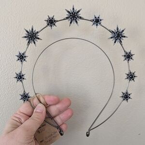 Silver Starburst Headband